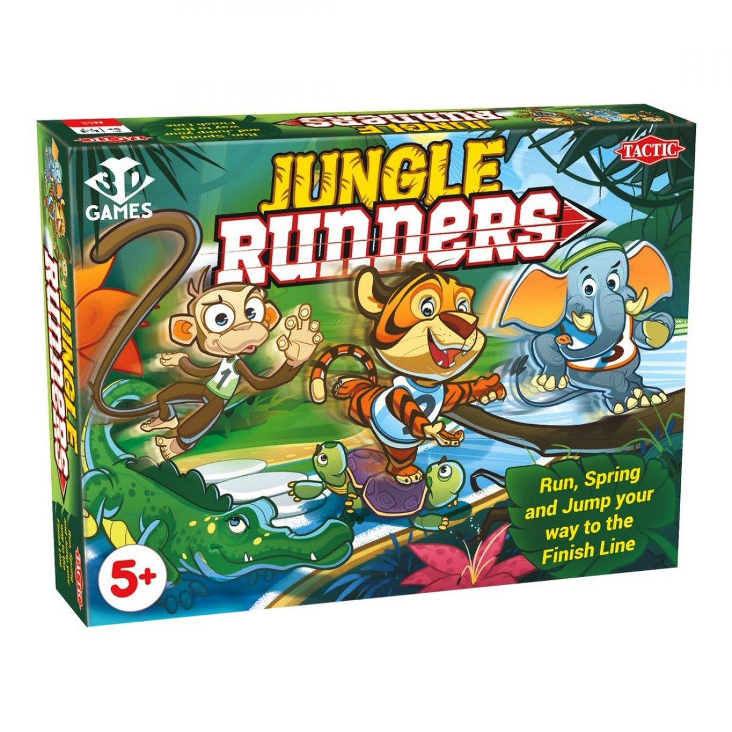 3D-игра Tactic Games Гонки в джунглях