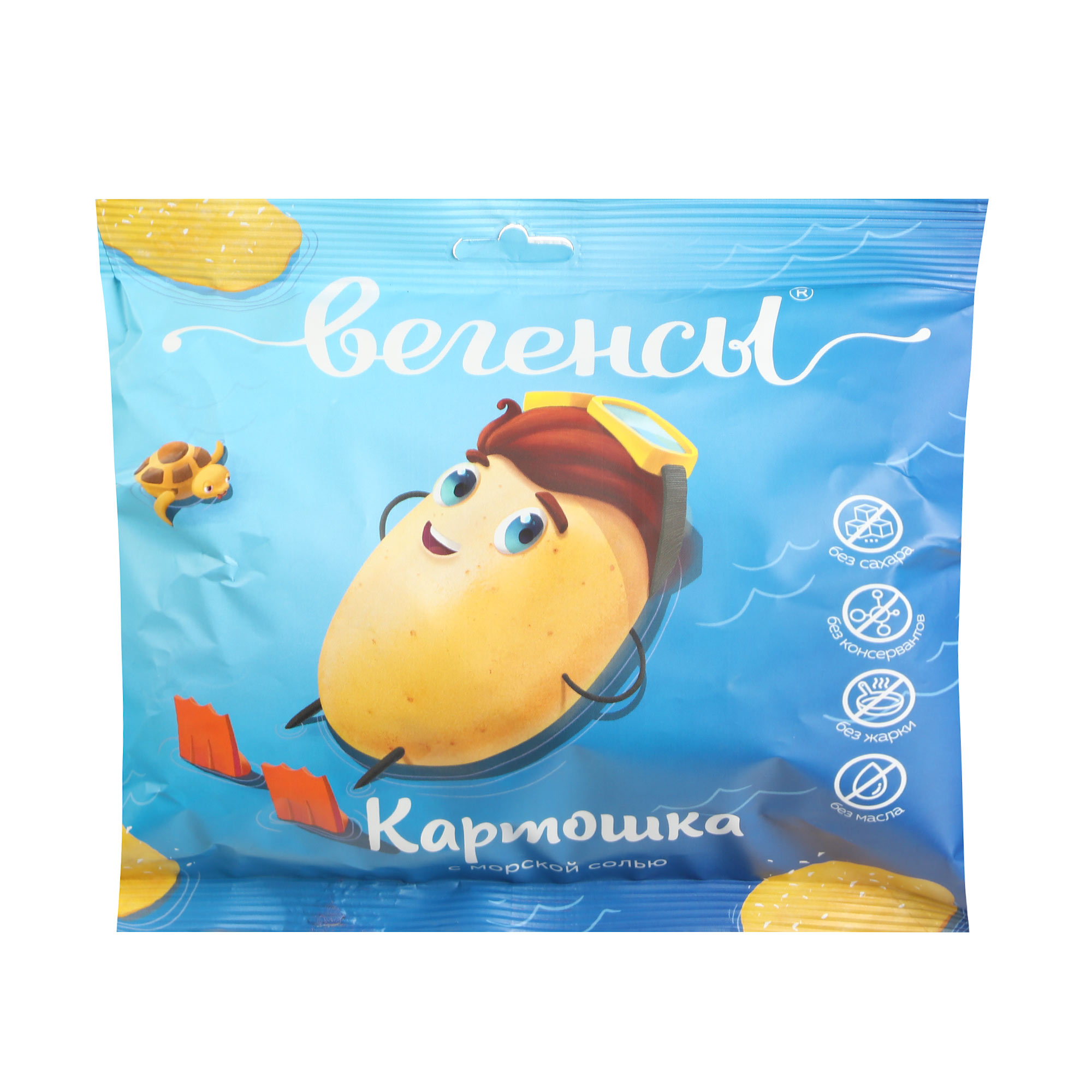 

Картофель сушеный Вегенсы с морской солью 50 г