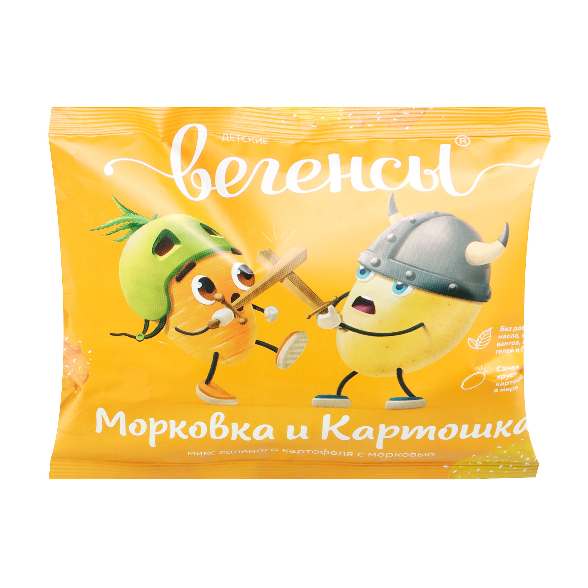 Картофель сушеный Вегенсы с морковью и солью 50 г