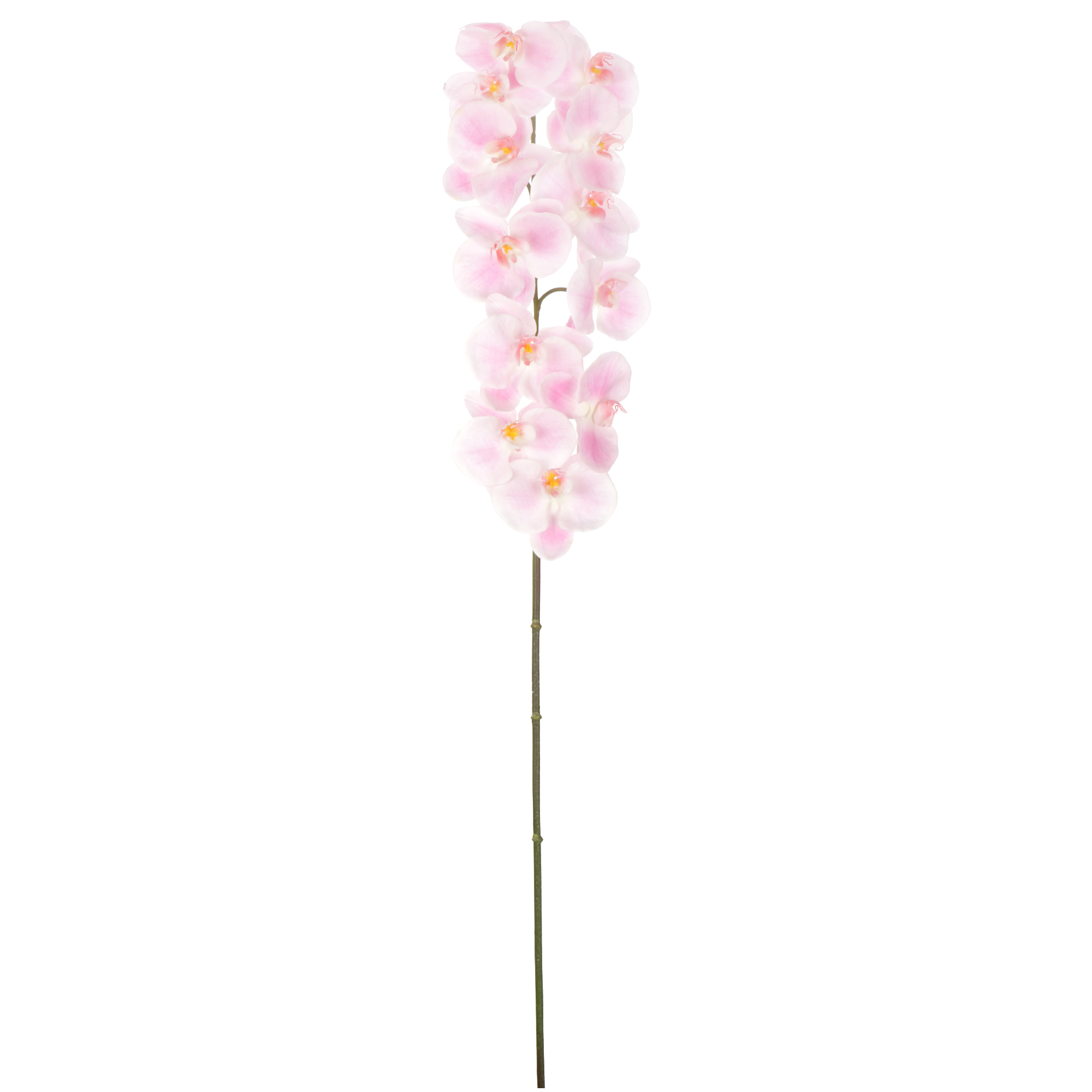 Цветок искусственный Dpi орхидея 108cm розовый-кремовый