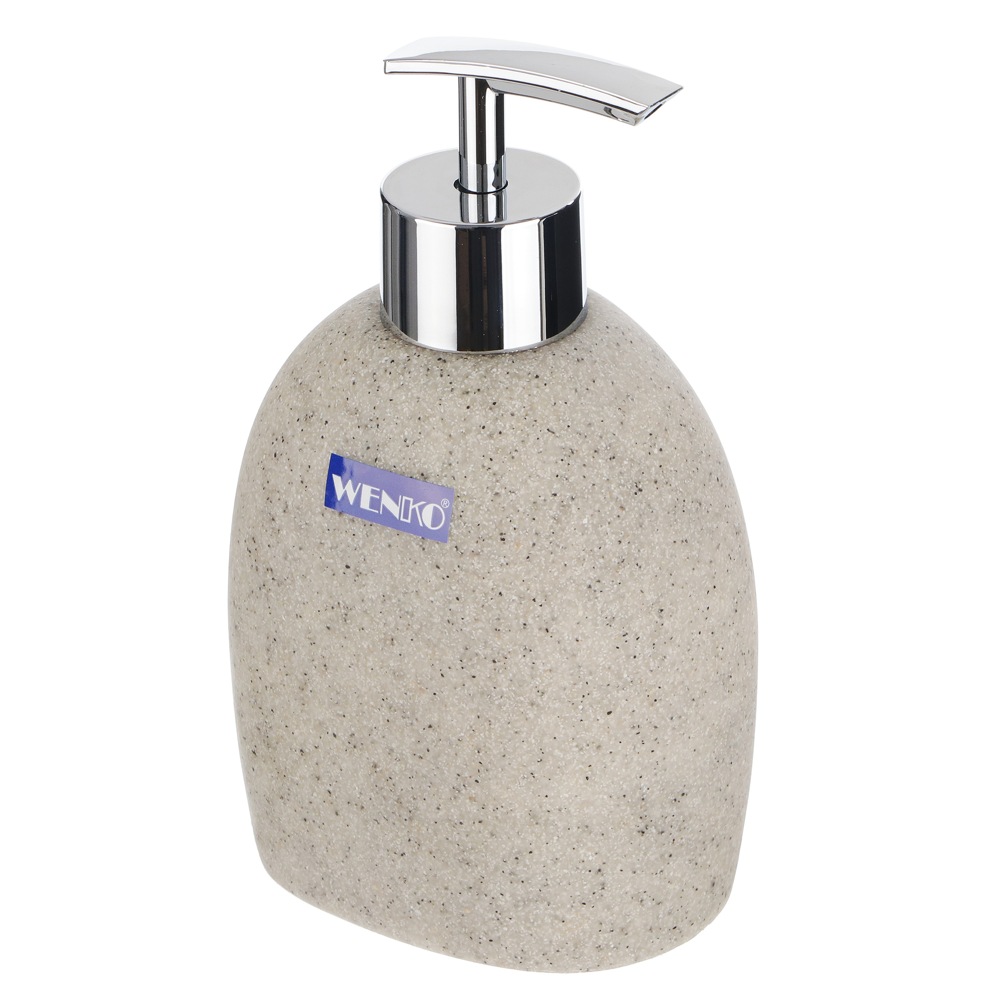 фото Дозатор для мыла wenko sanitary puro светло-серый
