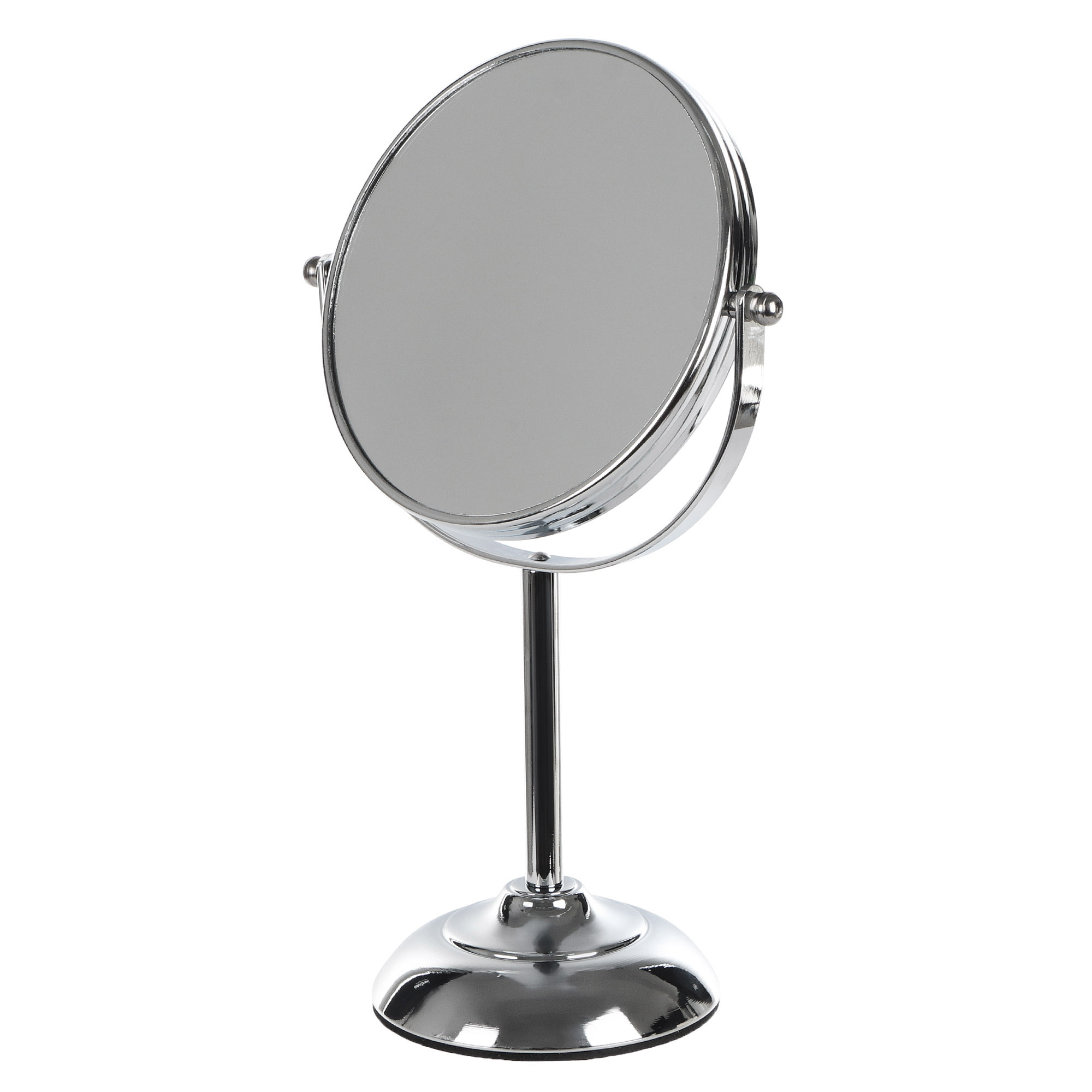 Зеркало настольное Wenko sanitary globo, цвет серебро - фото 1