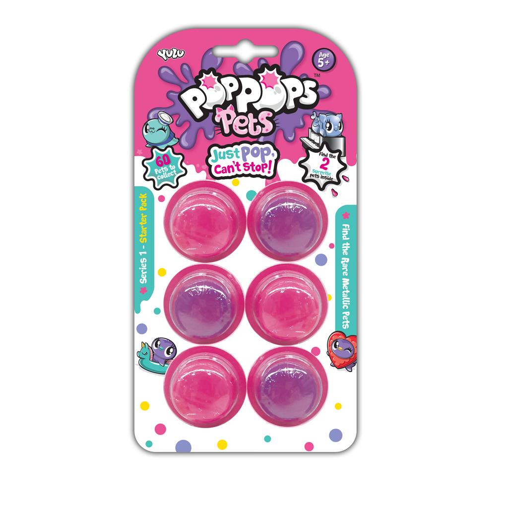 фото Игровой набор poppops pets 6 шт yl40001 yulu