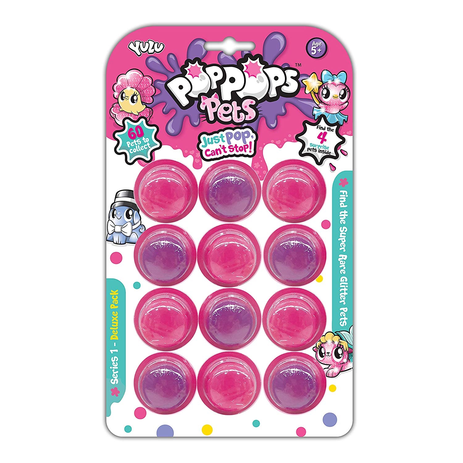 фото Игровой набор poppops pets 12 шт yl40002 yulu