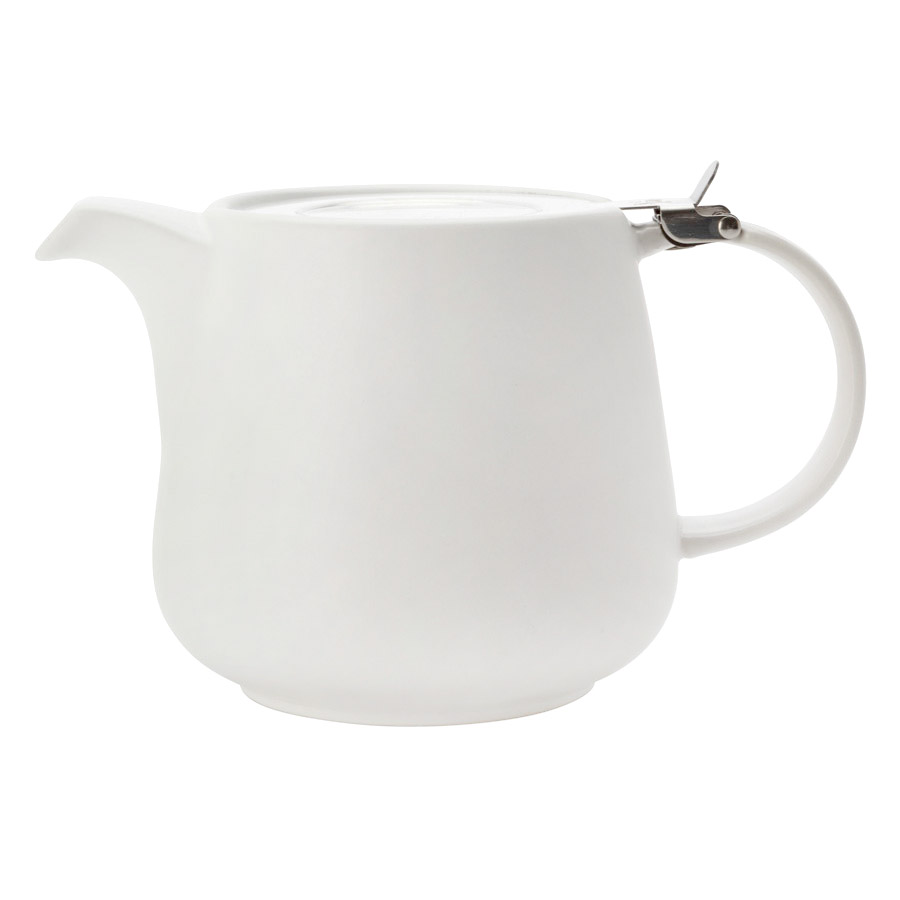 Чайник заварочный Maxwell&Williams с ситечком 1,2 л, цвет белый - фото 1
