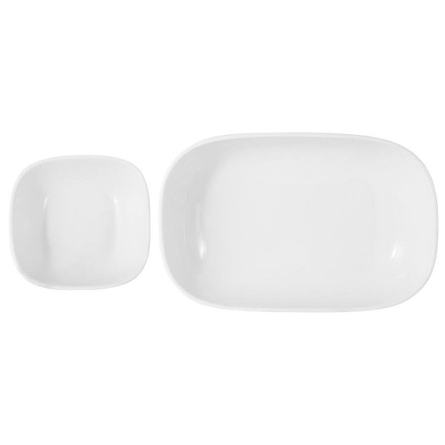 Набор тарелок Maxwell&Williams Forma 3 шт, цвет белый - фото 2