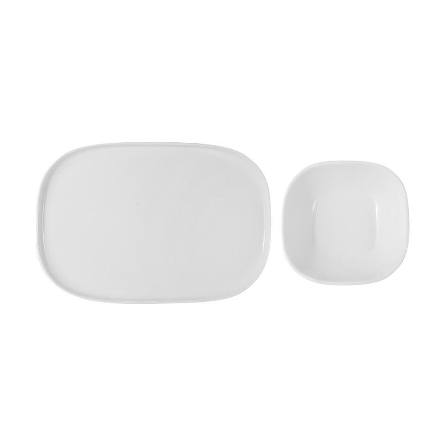Набор тарелок Maxwell&Williams Forma 3 шт, цвет белый - фото 3