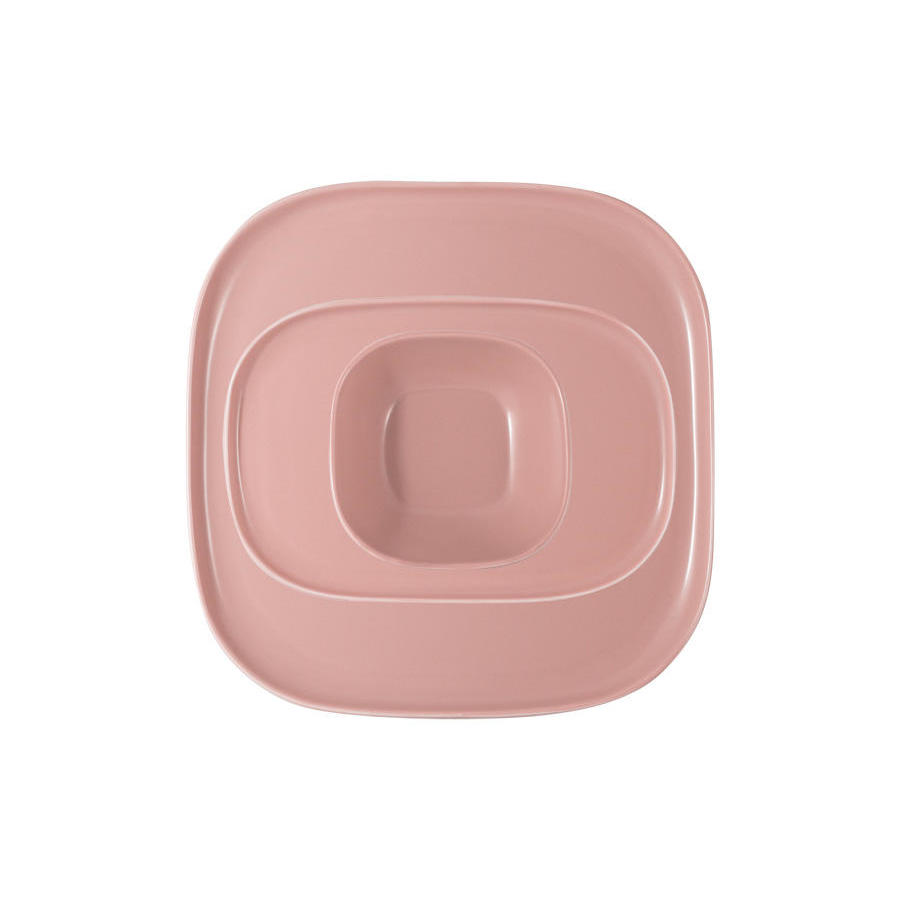 Набор тарелок Maxwell&Williams Forma 3 шт, цвет розовый - фото 2