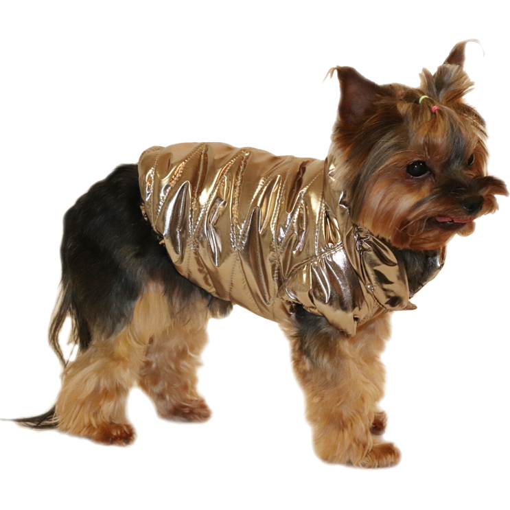 фото Куртка для собак yoriki бронза унисекс s 20 см