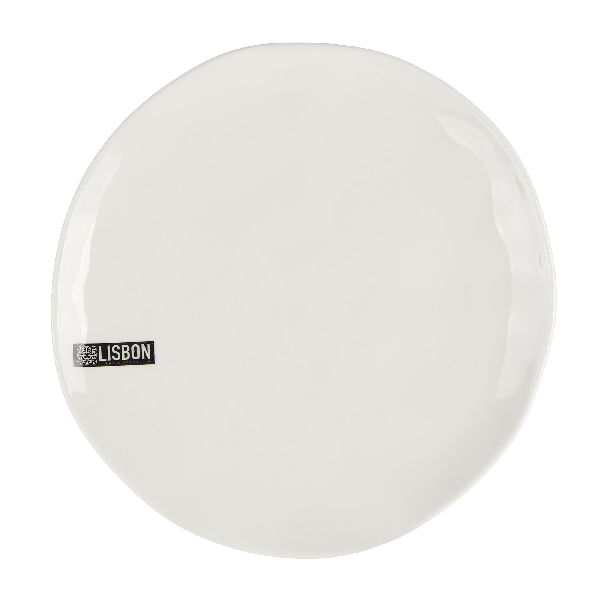 Тарелка десертная Koopman фарфор 22х21 см, цвет белый - фото 2