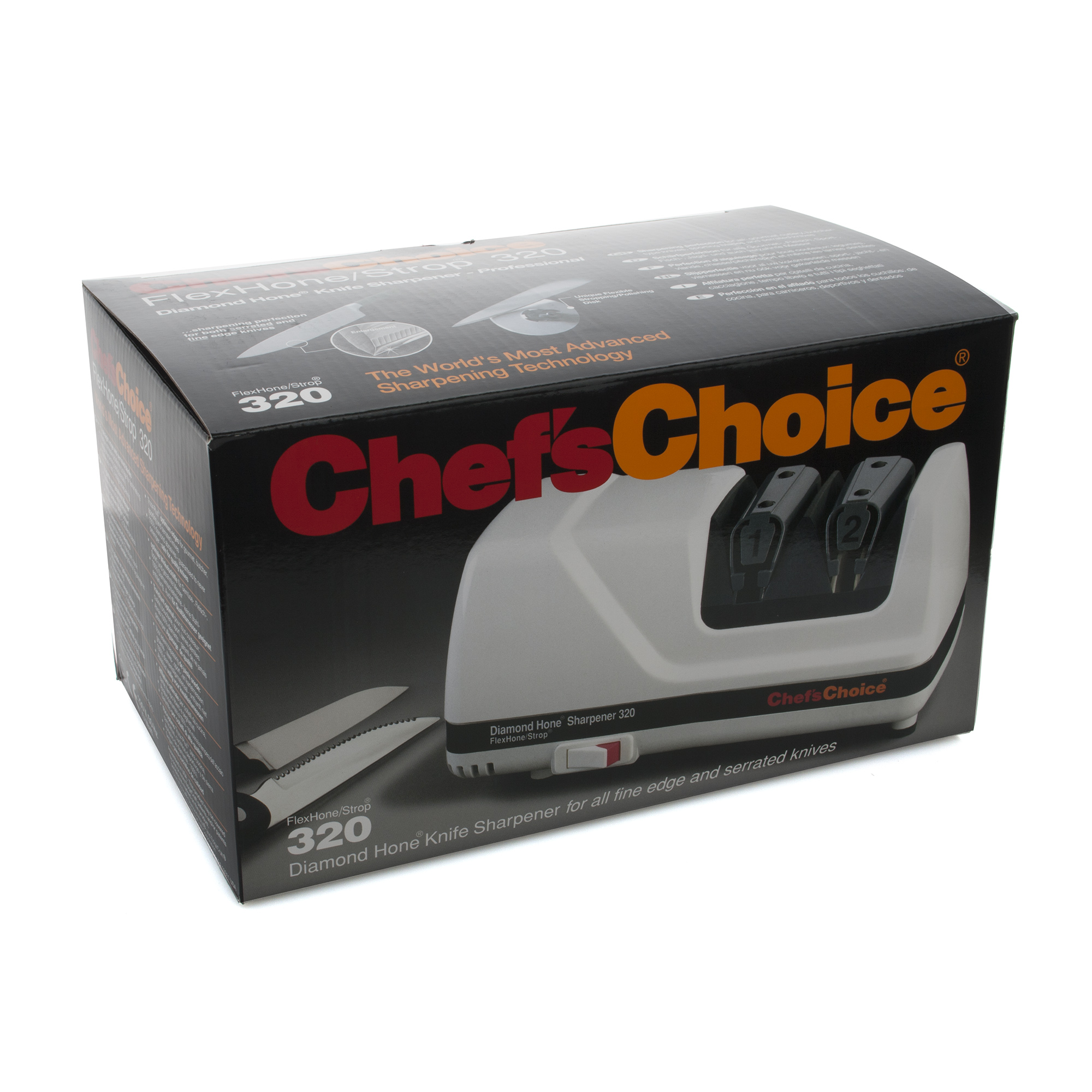 фото Точилка электрическая chef's choice knife sharpeners cc320w chef’s choice