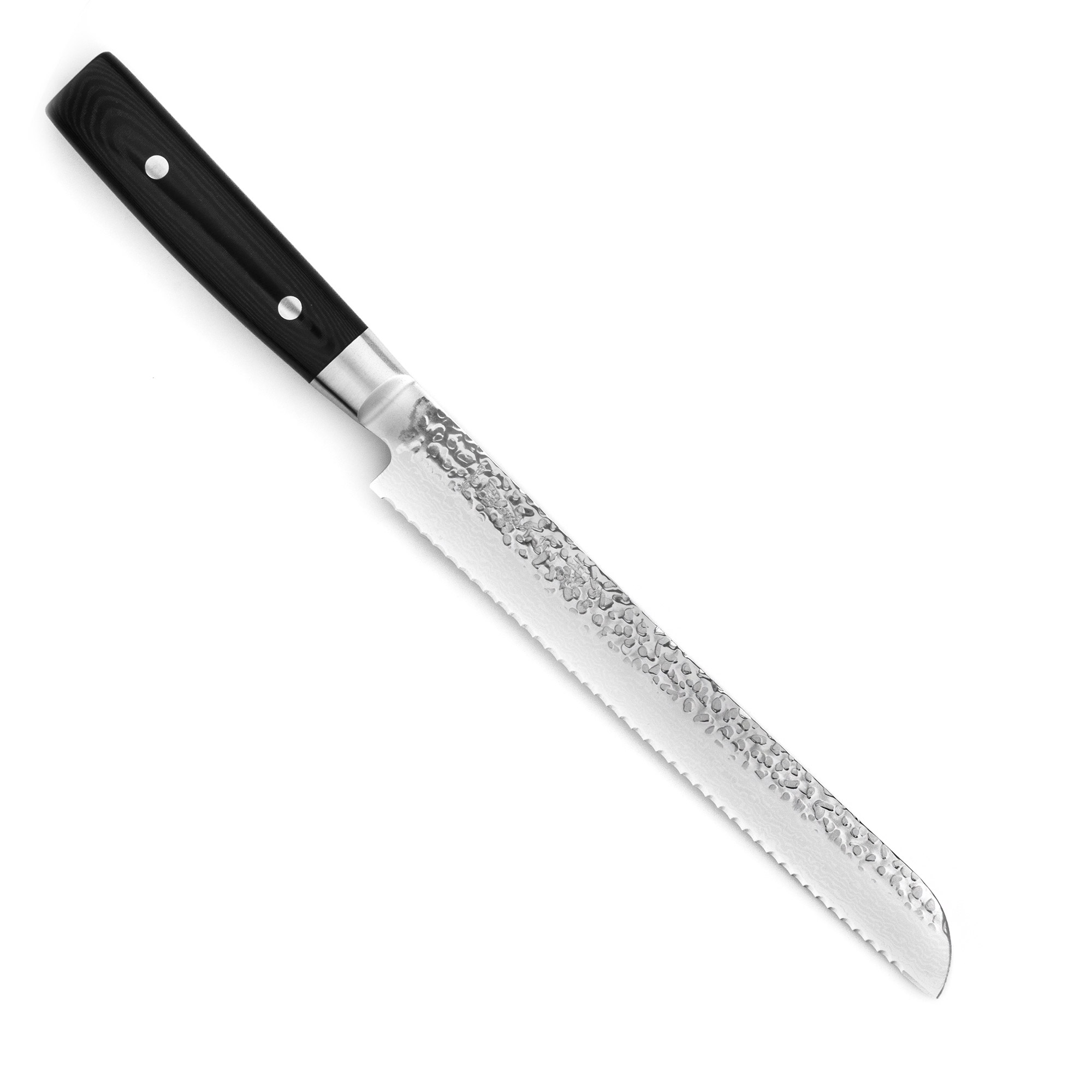 Нож кухонный Yaxell Zen для хлеба 23 см, цвет черный - фото 2