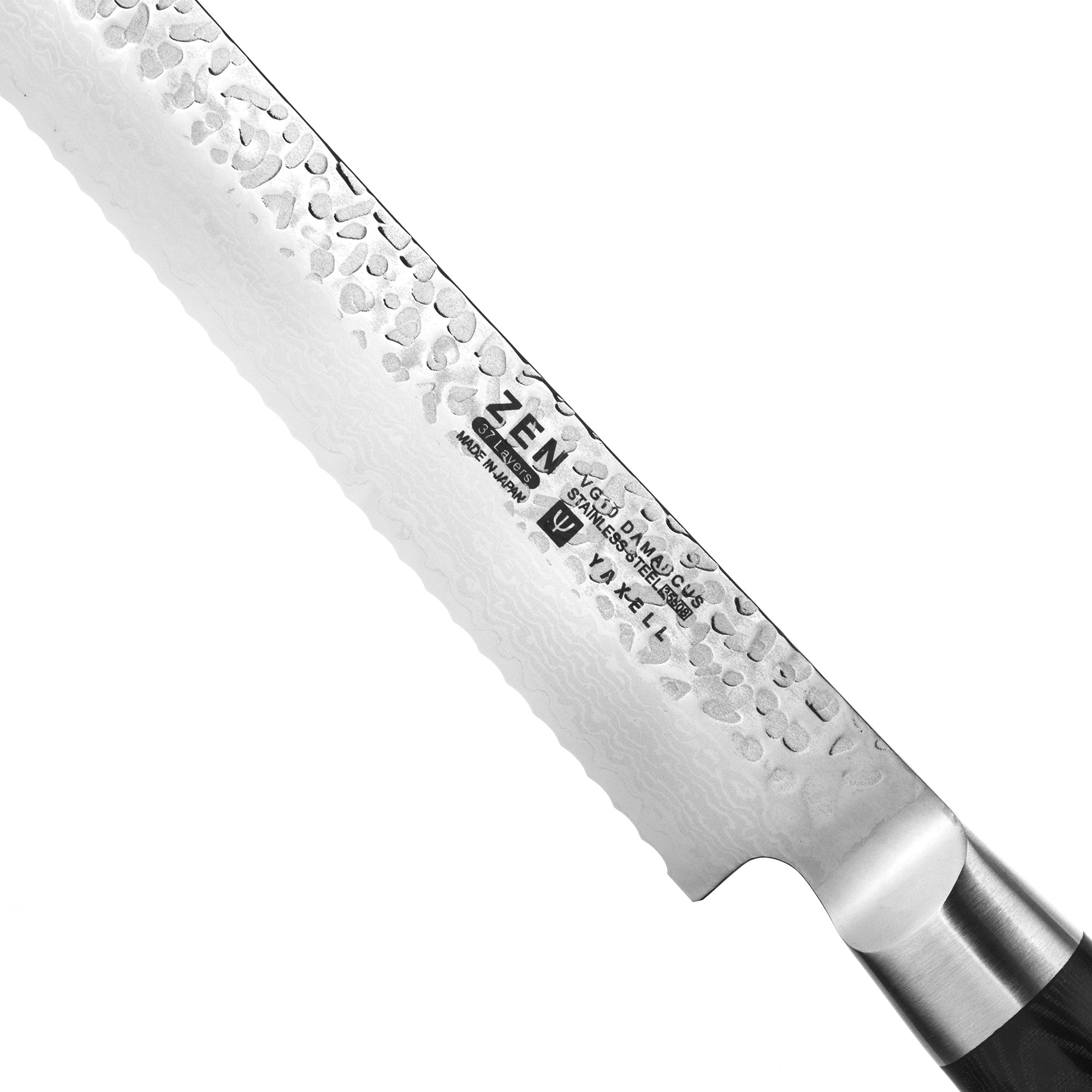 Нож кухонный Yaxell Zen для хлеба 23 см, цвет черный - фото 3