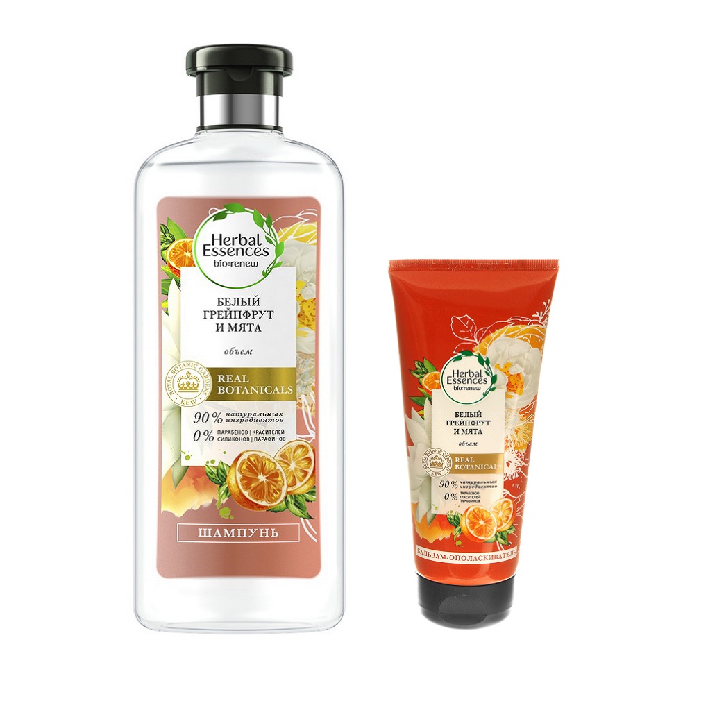 

Набор подарочный Herbal Essences Грейпфрут и мята 2 предмета