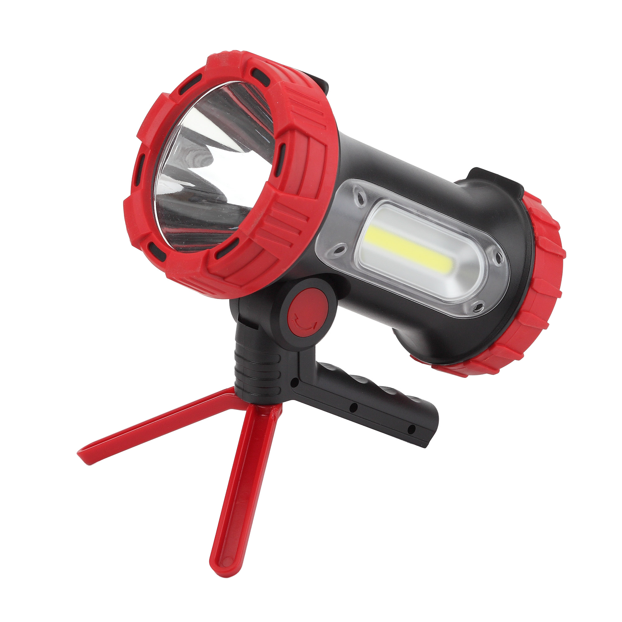 фото Фонарь эра pa-704 прожекторный 10w smd+ cob, литиевый акк 6000мач/ 3,7v, ip65, microusb, powerbank