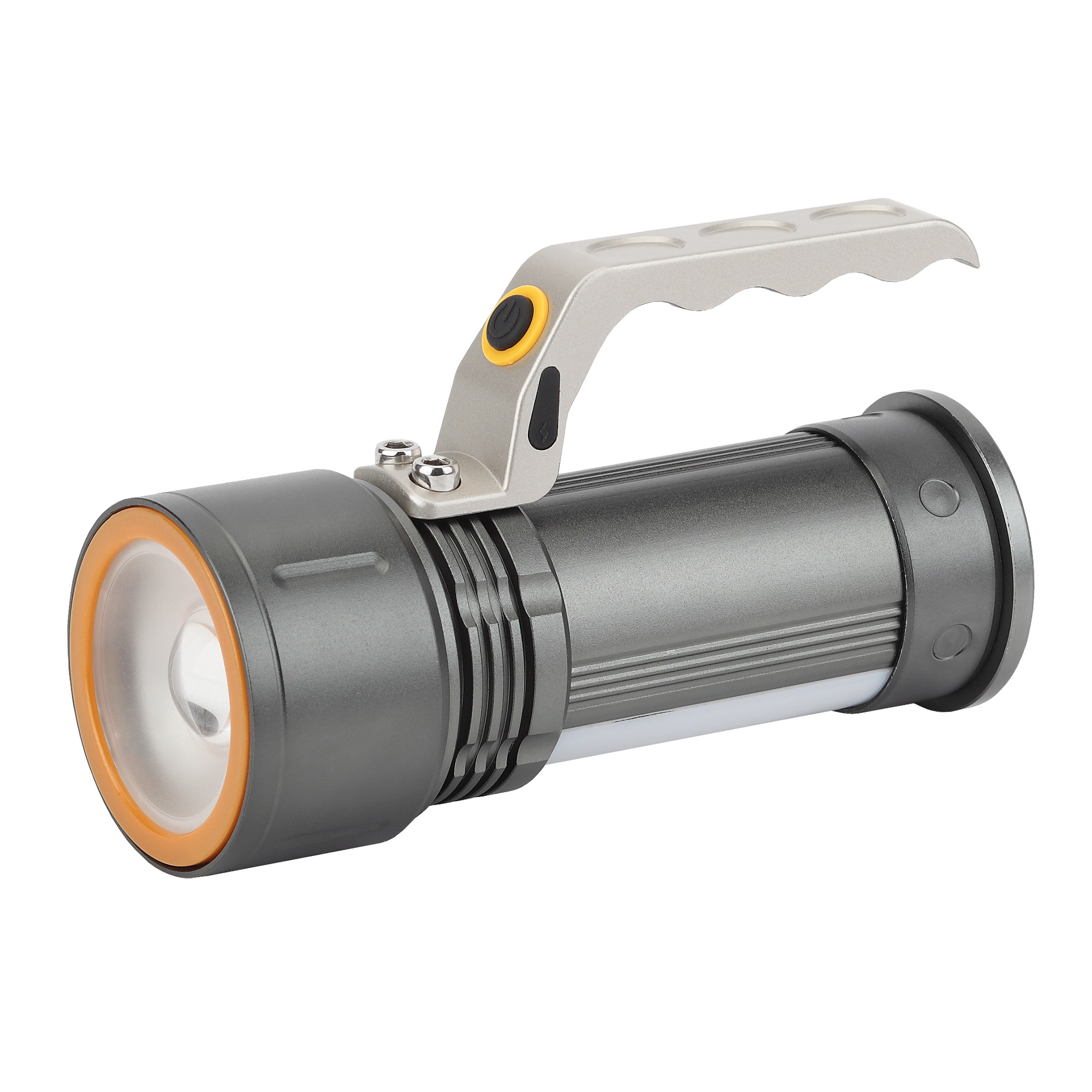 фото Фонарь-прожектор алюминиевый эра pa-805 5вт, боковой светильник 3вт, литий 2,5ач