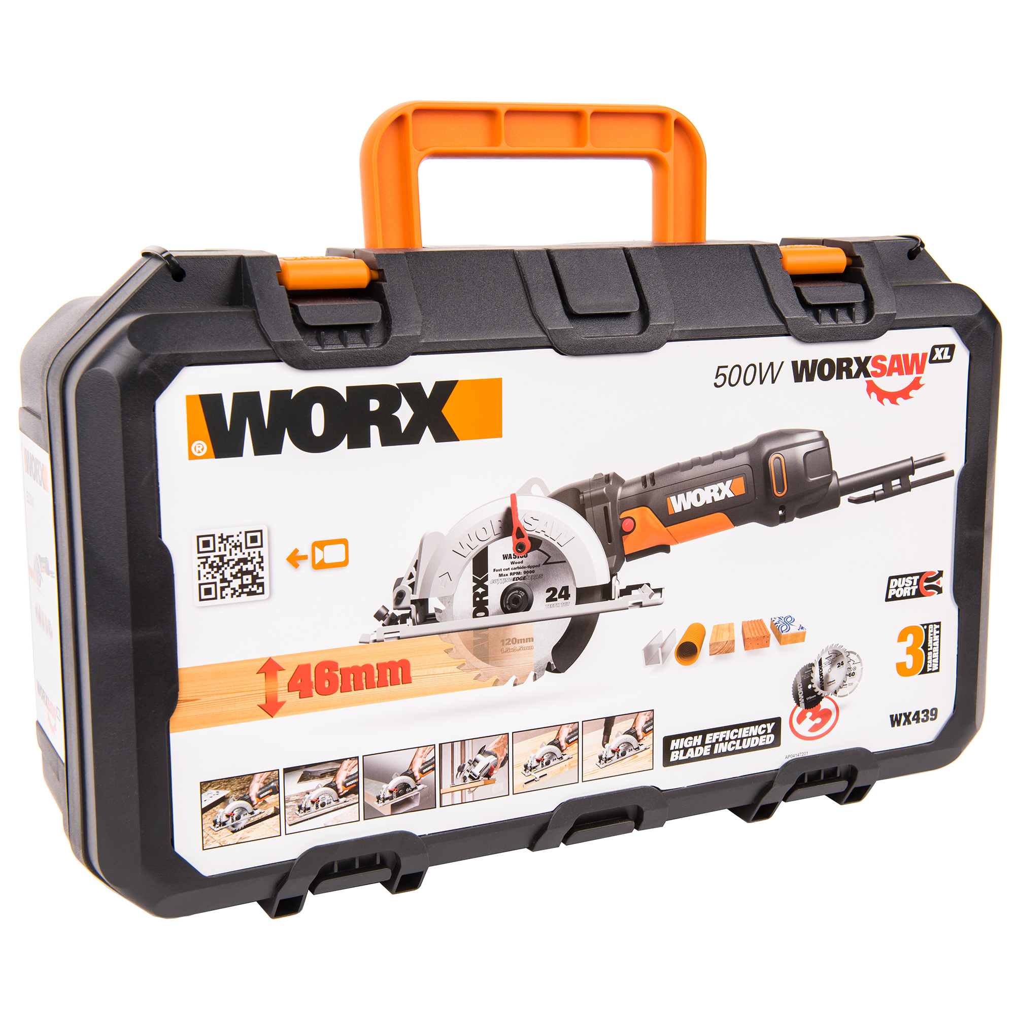 фото Дисковая пила worx wx439