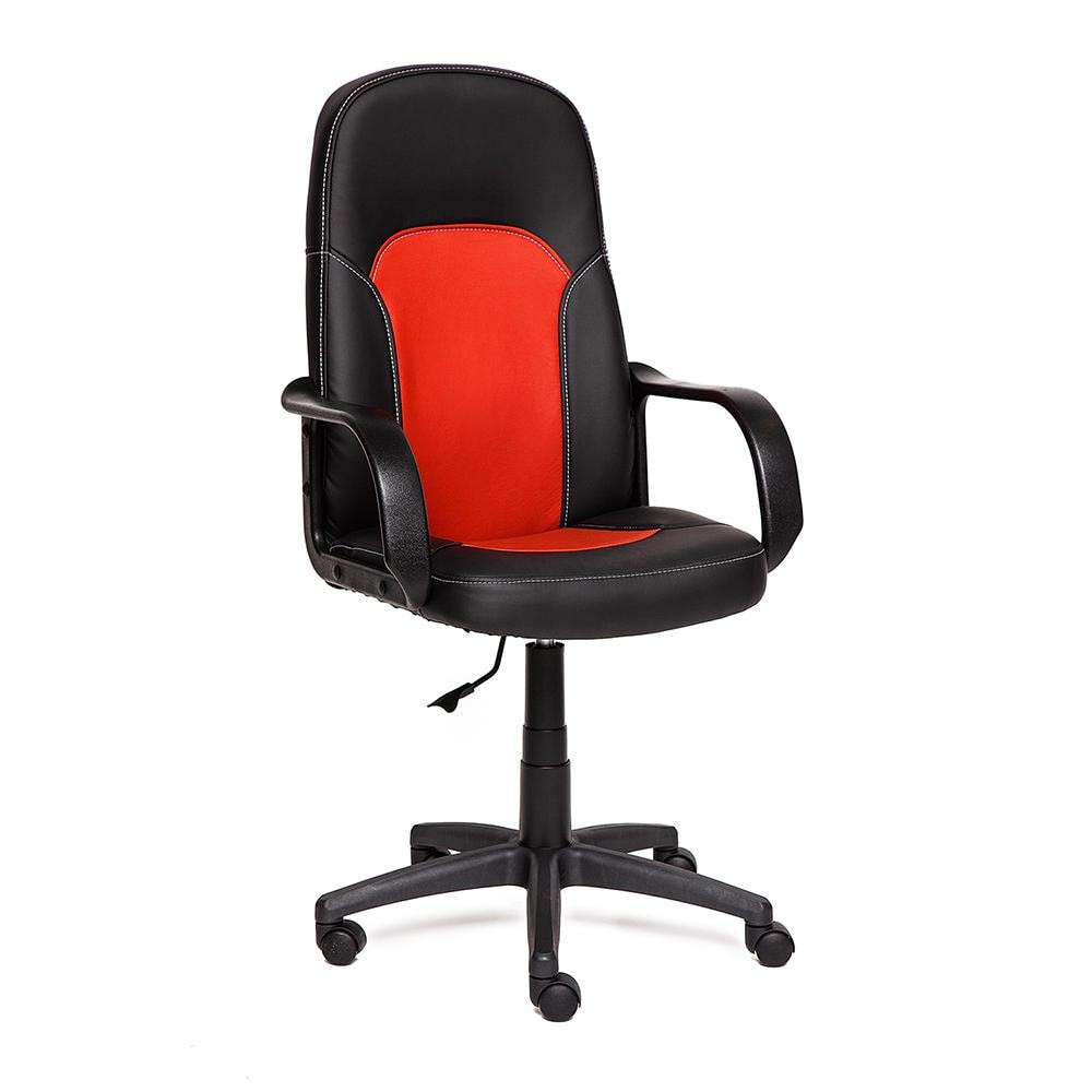 Кресло компьютерное TC красный 125х62х47 см, цвет черный - фото 1