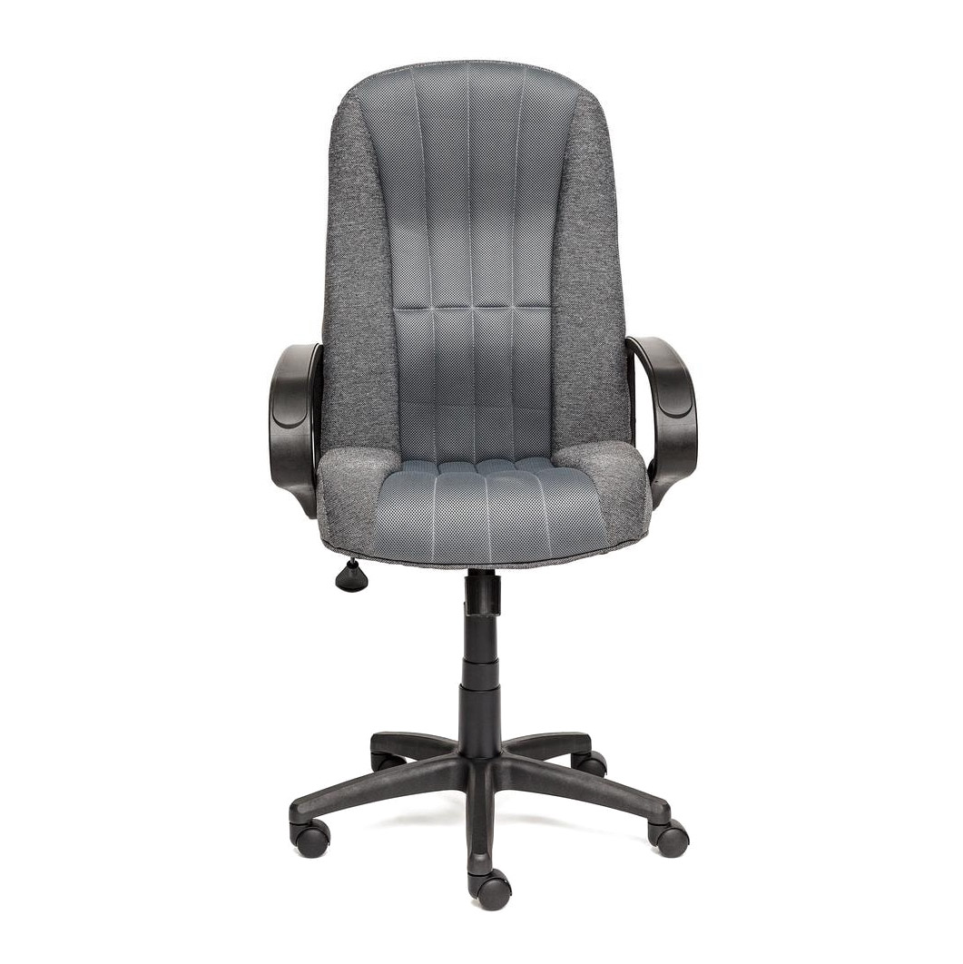 Купить Кресло компьютерное TC серый 132х65х50 см серое ткань/кожа 2