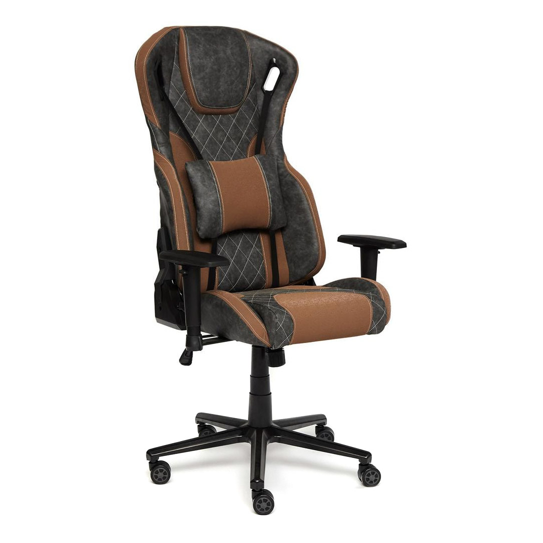 Кресло компьютерное TC коричневый 144х81х49 см