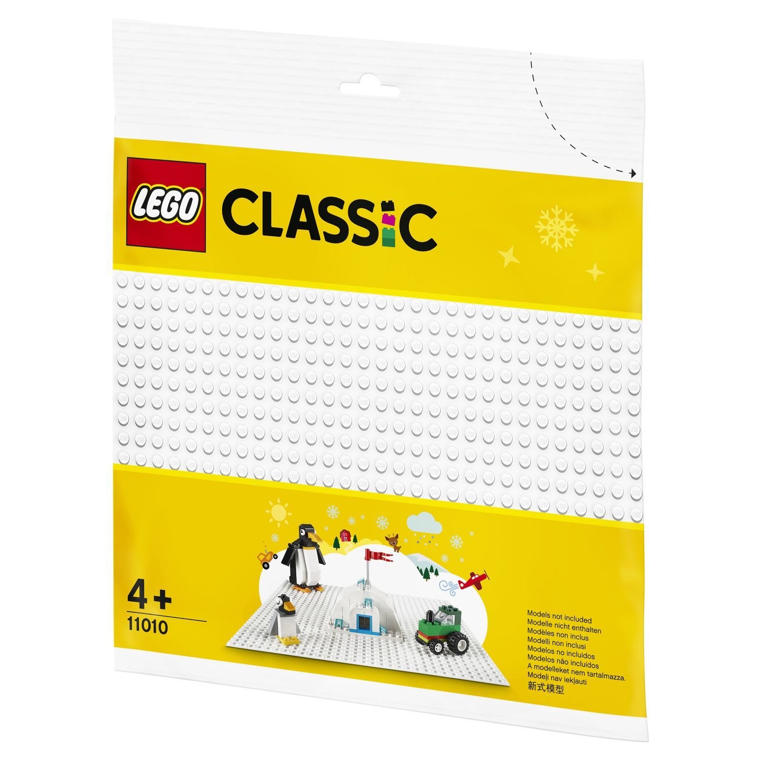 фото Пластина lego classic базовая белая 32х32 см