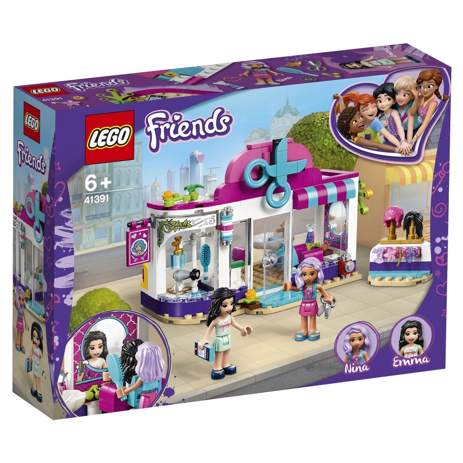 фото Конструктор lego friends парикмахерская хартлейк сити