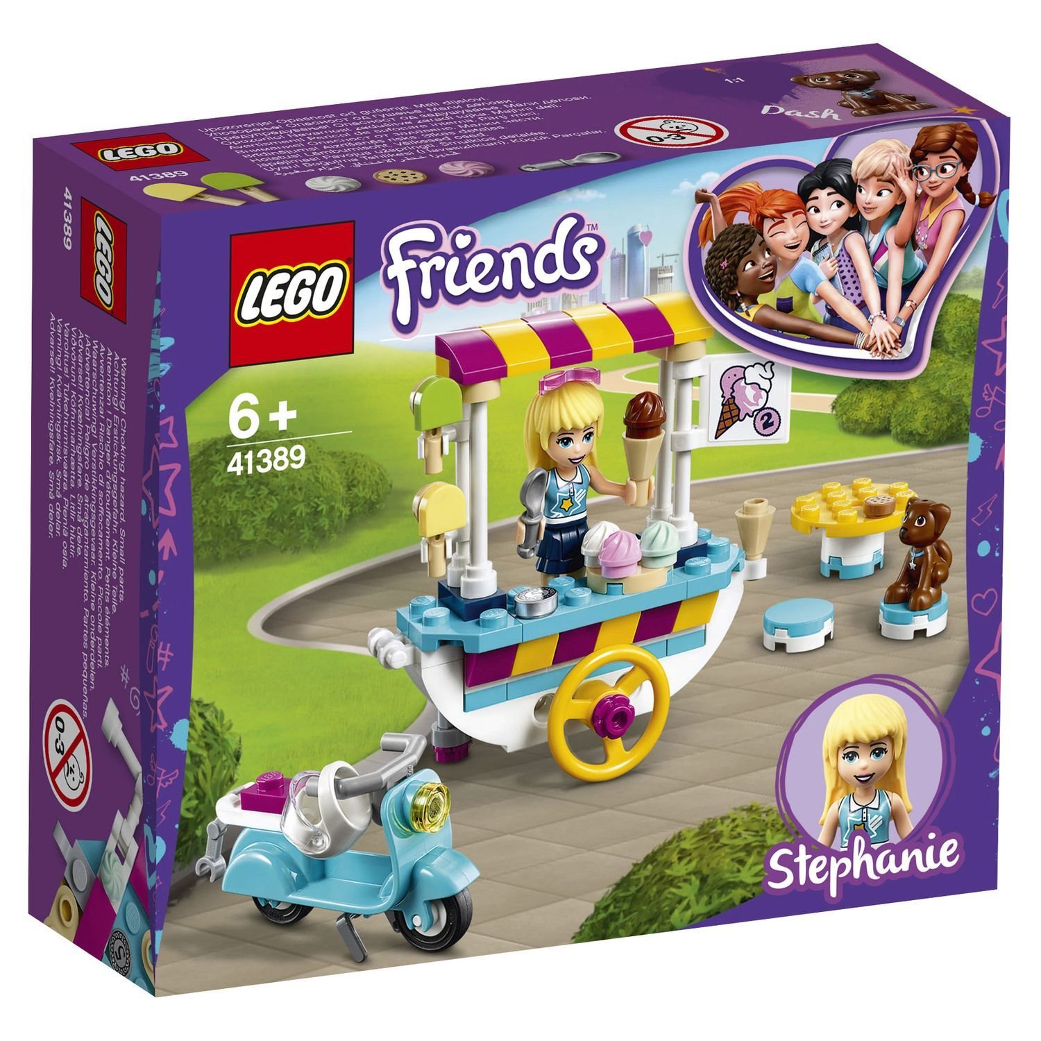 фото Конструктор lego friends тележка с мороженым