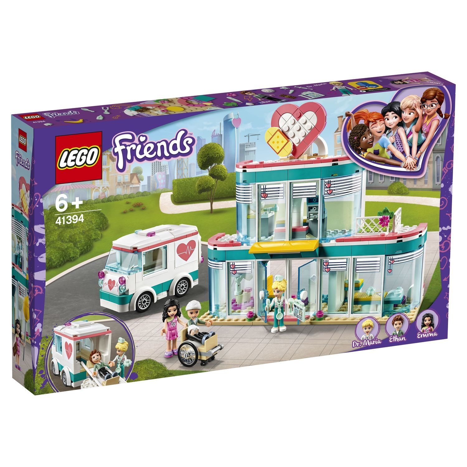 фото Конструктор lego friends городская больница хартлейк сити