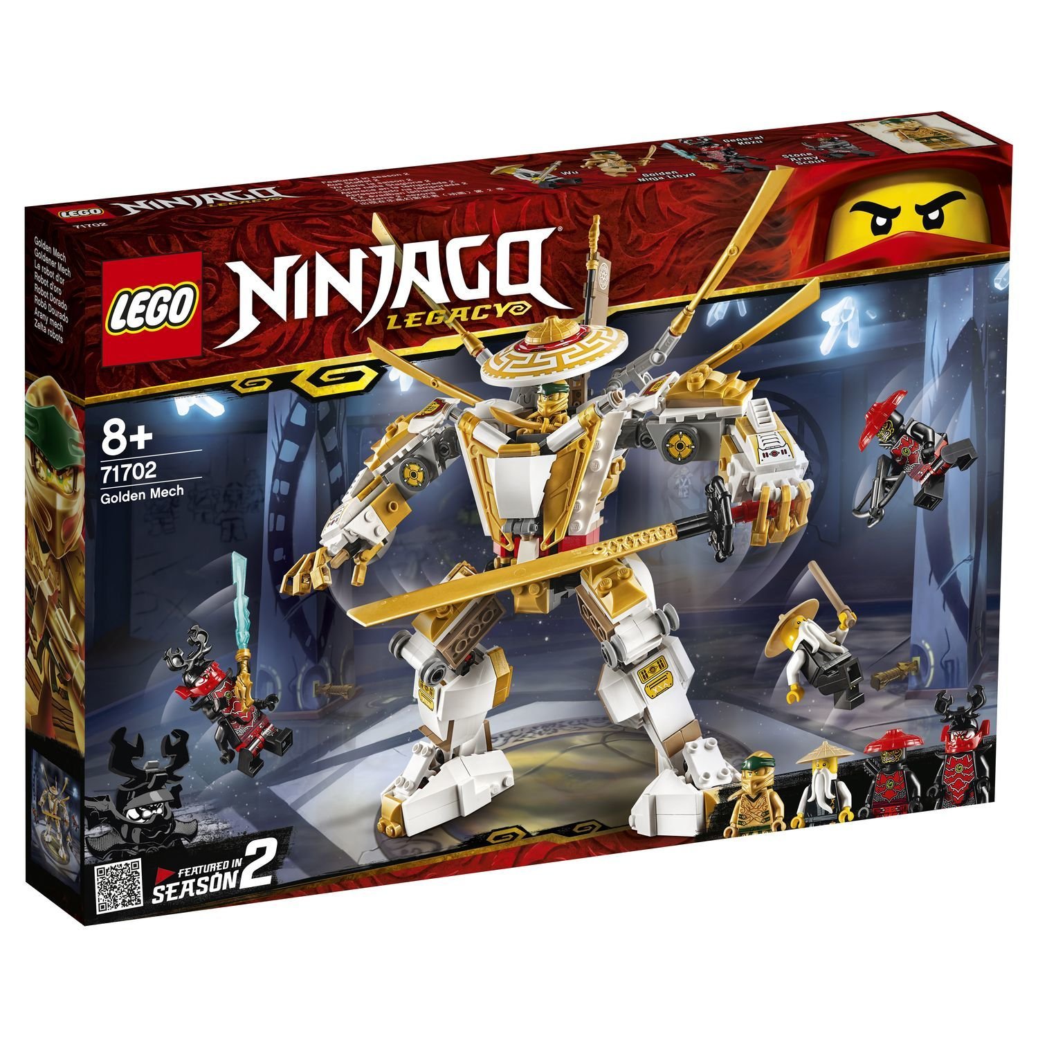 фото Конструктор lego ninjago золотой робот