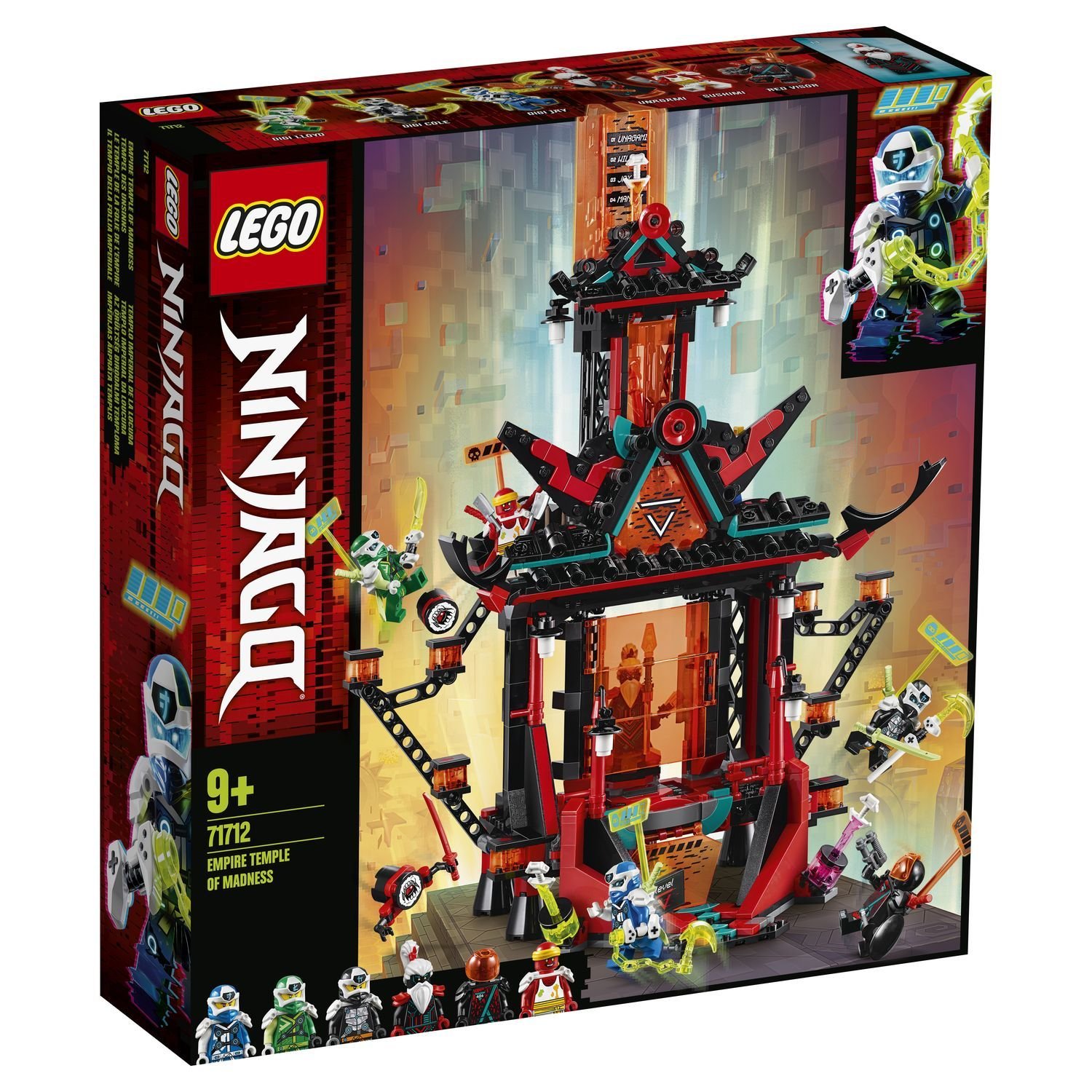 фото Конструктор lego ninjago императорский храм безумия