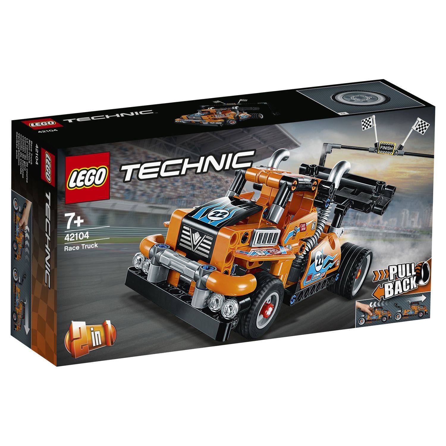 фото Конструктор lego technic гоночный грузовик