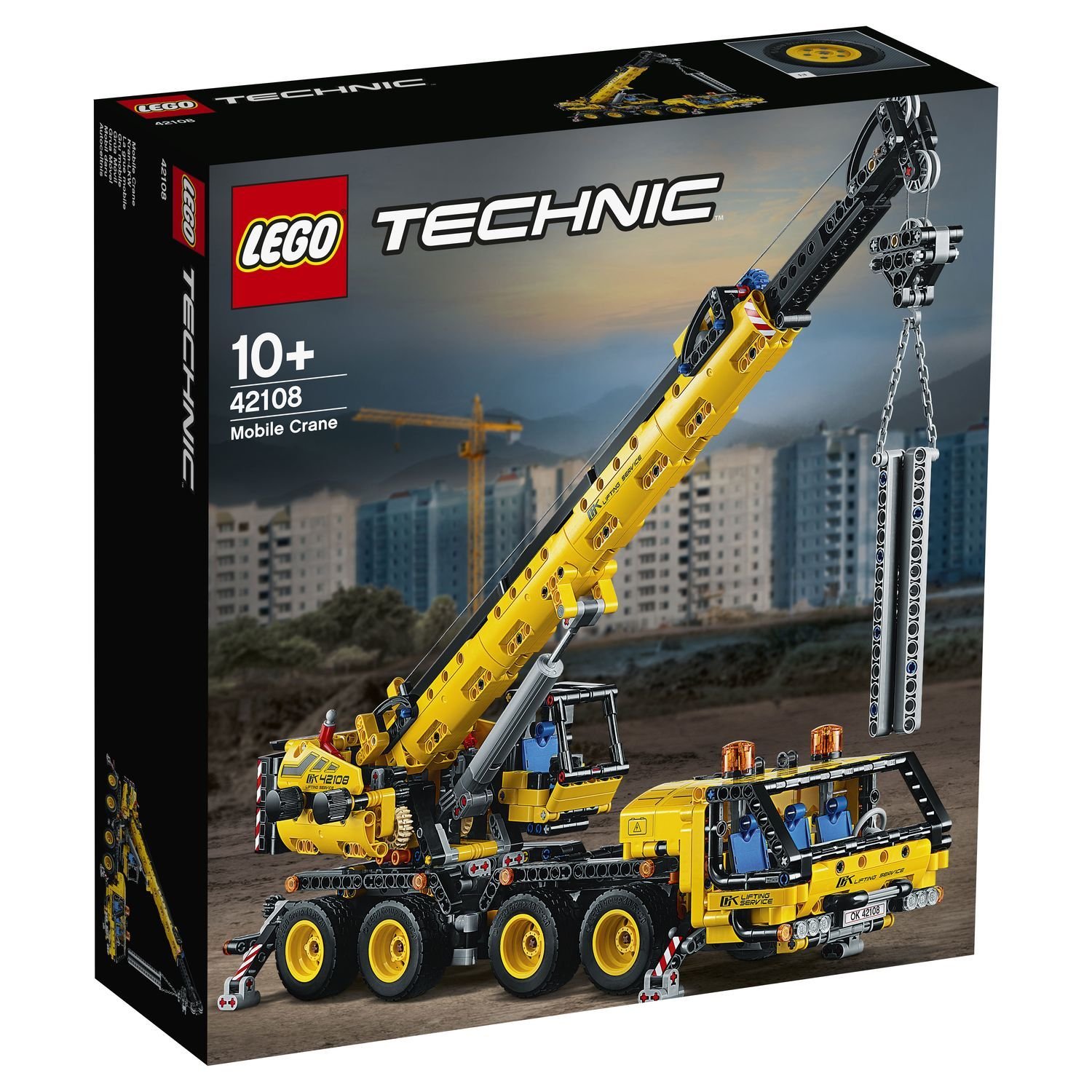 фото Конструктор lego technic мобильный кран