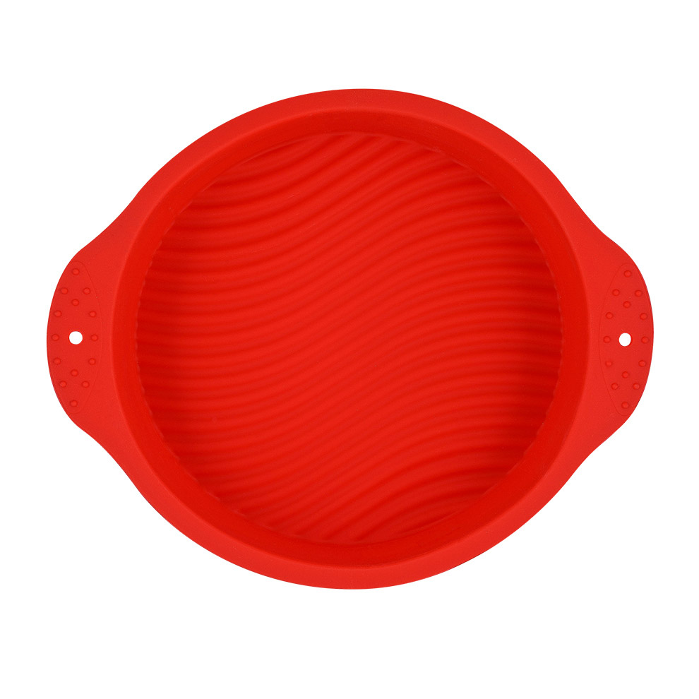 Форма для выпечки Guffman силиконовая 27*21 см красная, цвет красный - фото 2