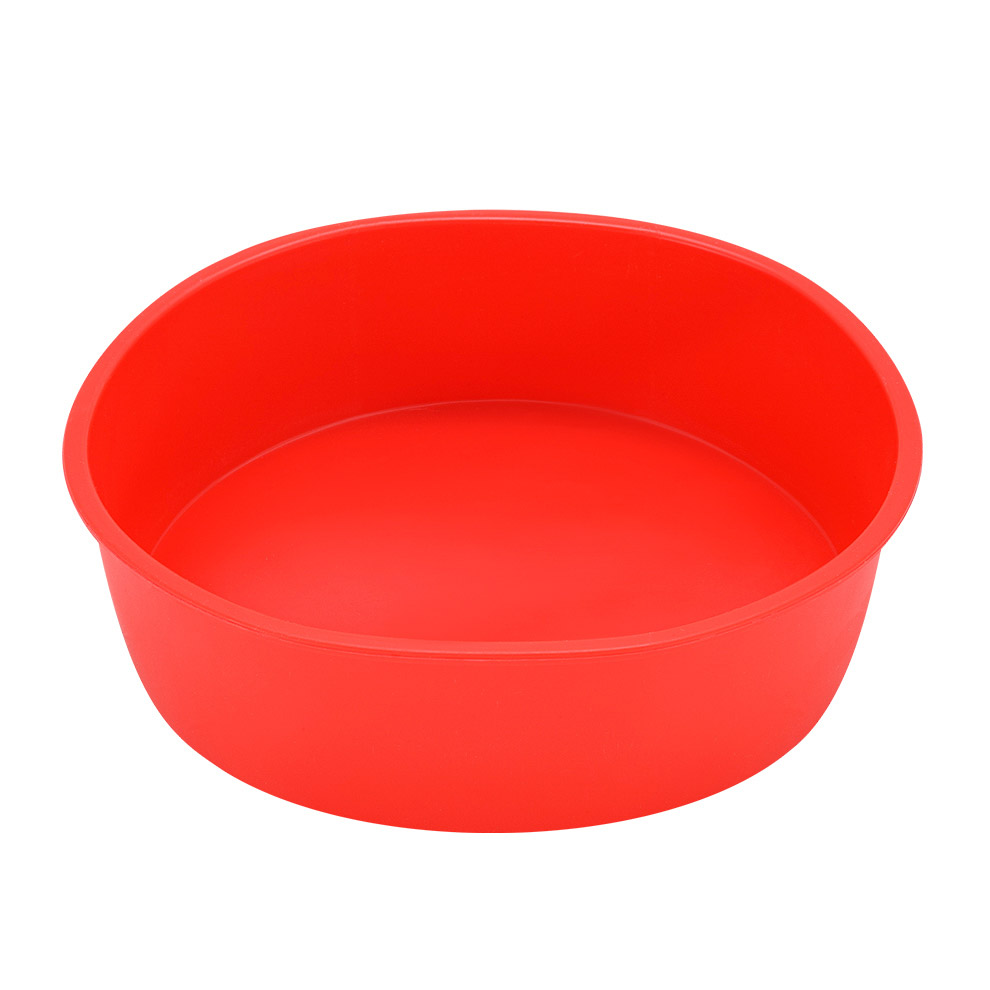 Форма для выпечки Guffman силиконовая 20*19,5 см красная, цвет красный - фото 1