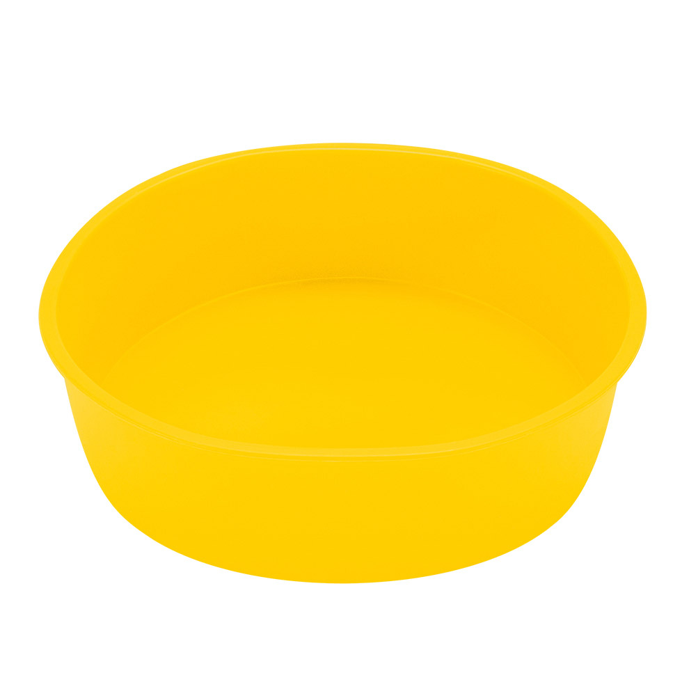 Форма для выпечки Guffman силиконовая 20*19,5 см желтая, цвет желтый - фото 1