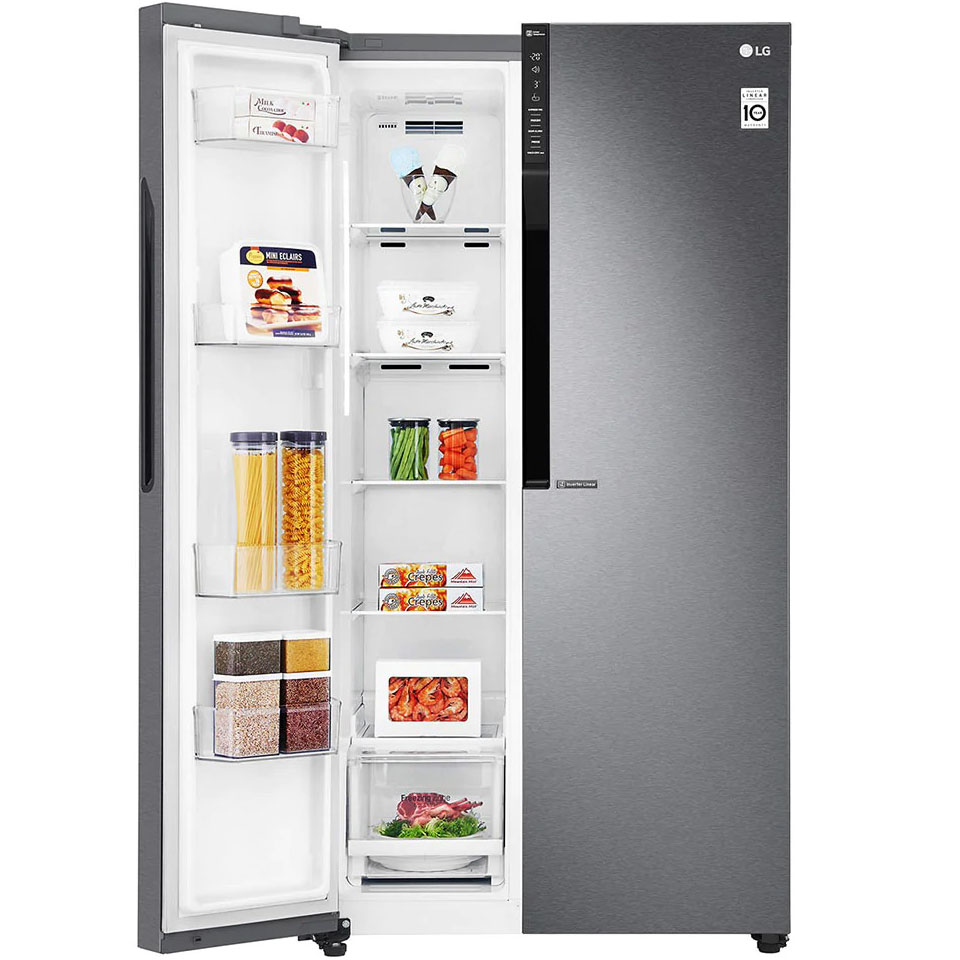Холодильник LG GC-B247JLDV, цвет серебристый - фото 4