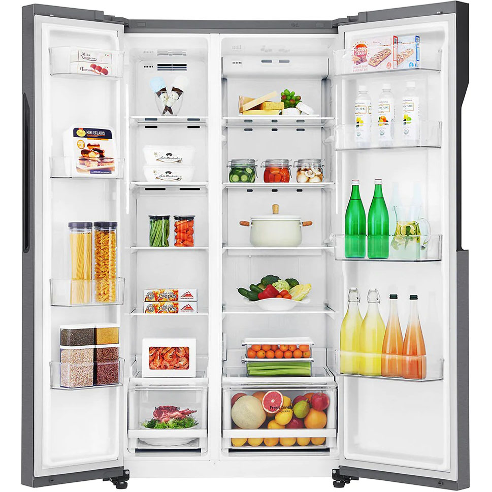 Холодильник LG GC-B247JLDV, цвет серебристый - фото 6