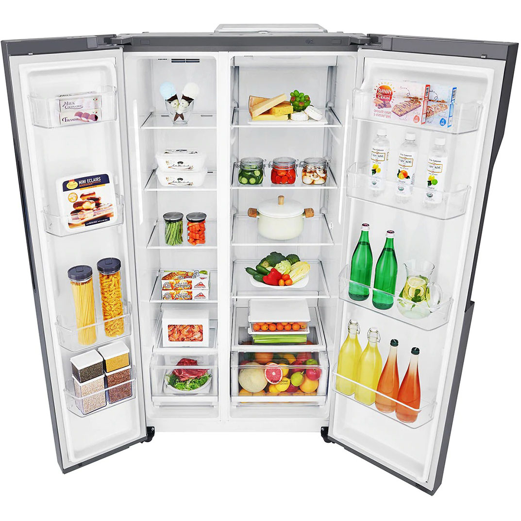 Холодильник LG GC-B247JLDV, цвет серебристый - фото 8