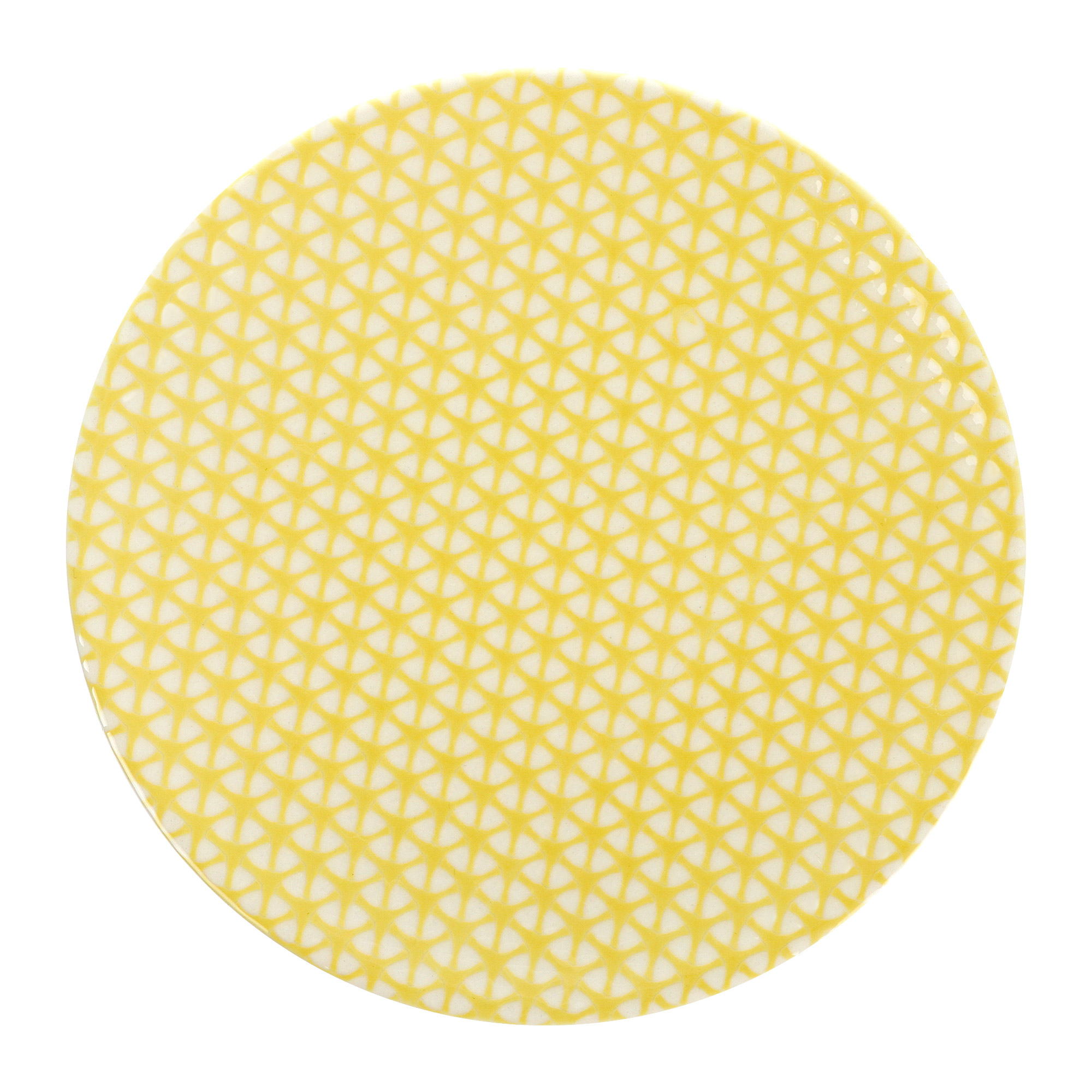 Тарелка мелкая Kutahya Porselen Harlek 20 см, цвет жёлтый - фото 1