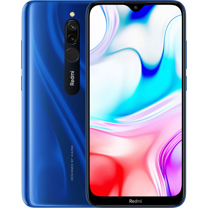 фото Смартфон xiaomi redmi 8 3/32gb sapphire blue