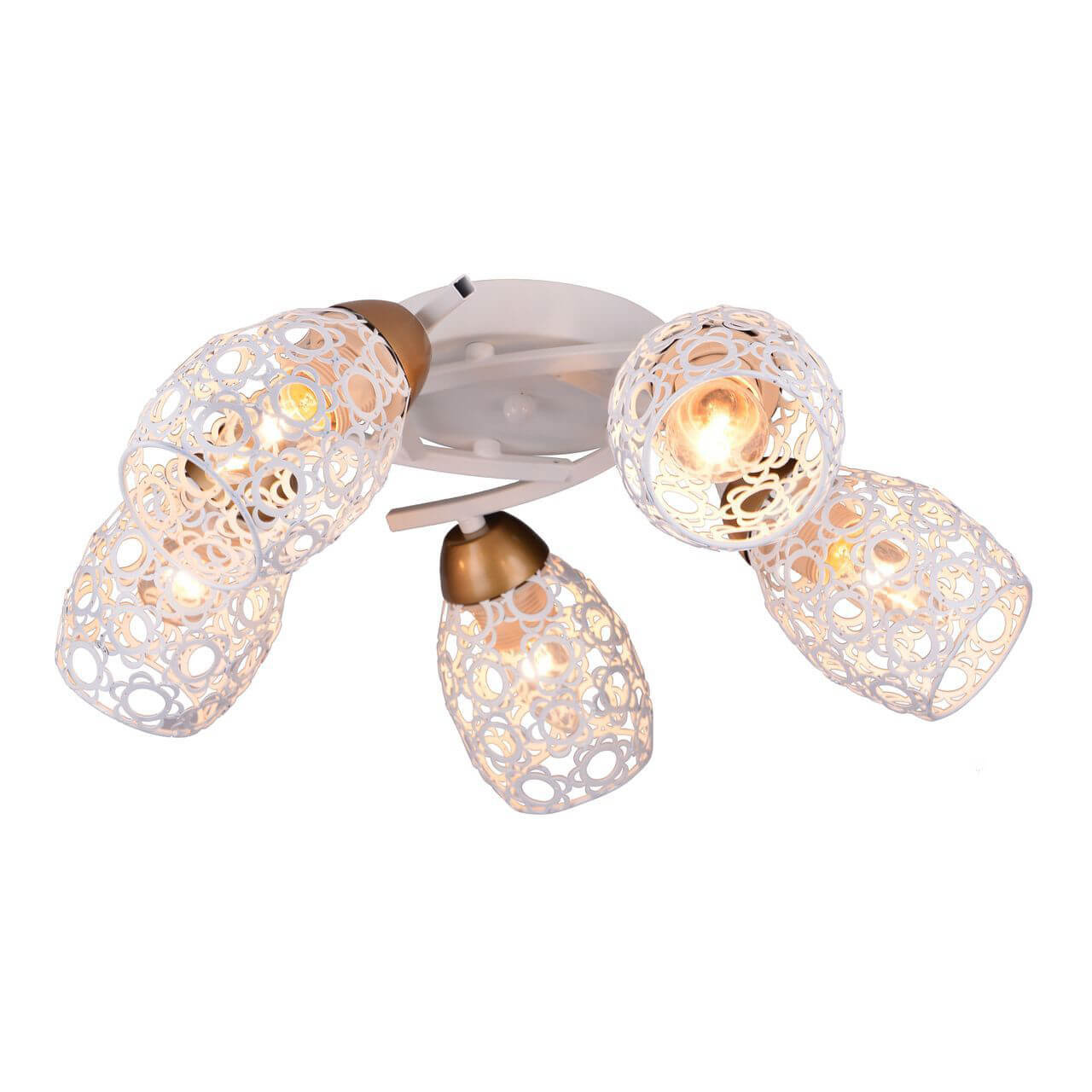 фото Люстра потолочная toplight mavis tl3810x-05wh