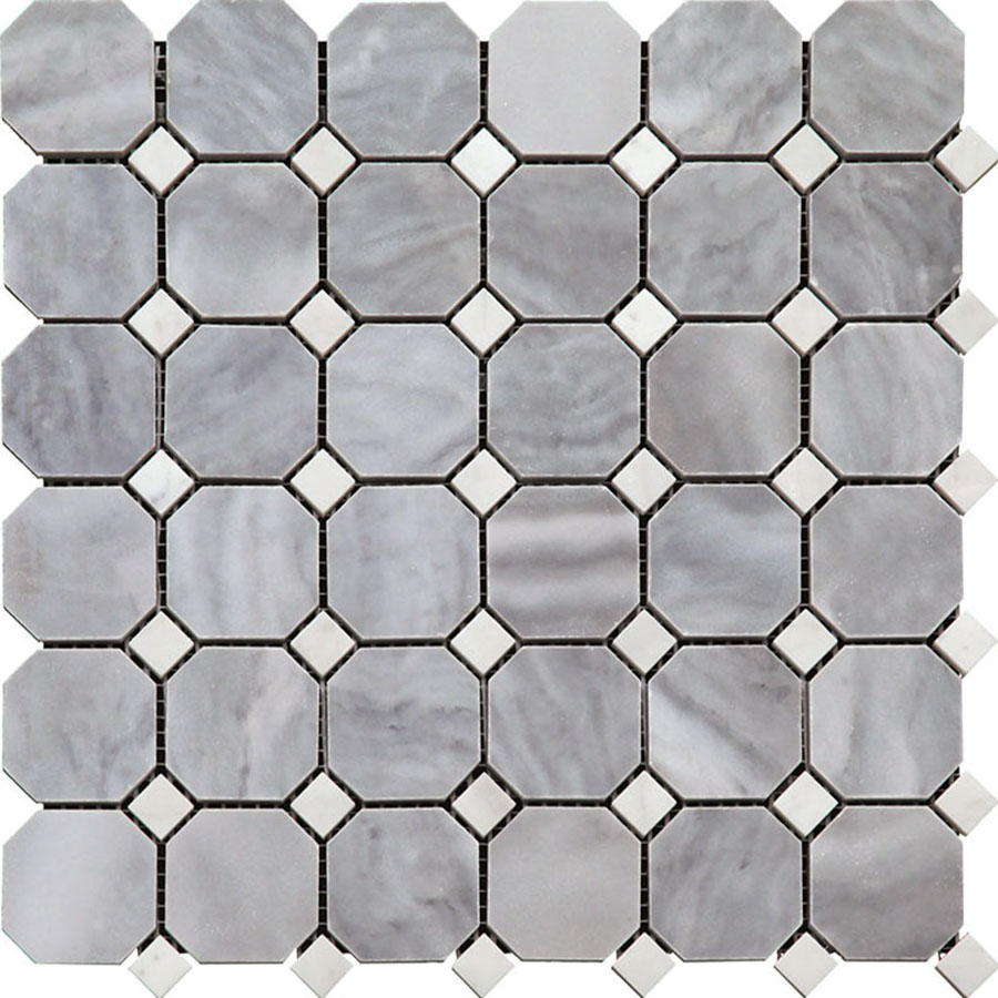фото Мозаика natural octagon m033+m001-bp 30,5x30,5 см