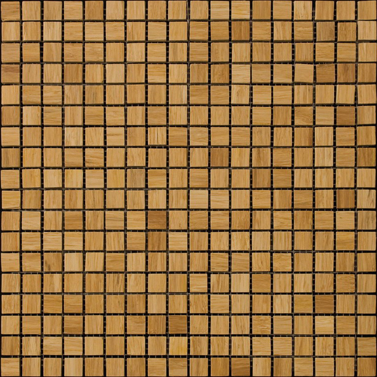 фото Мозаика natural bamboo bm-09-15 /bm009-15p/ 30,5x30,5 см