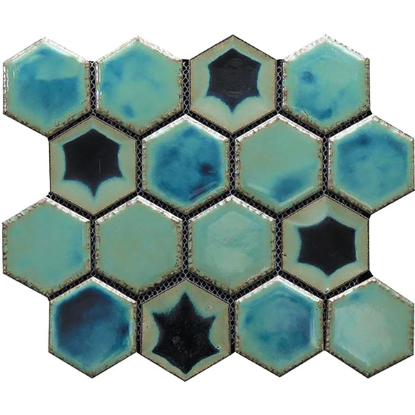 фото Мозаика gaudi hexa hexa-27(4) 27,5x24 см