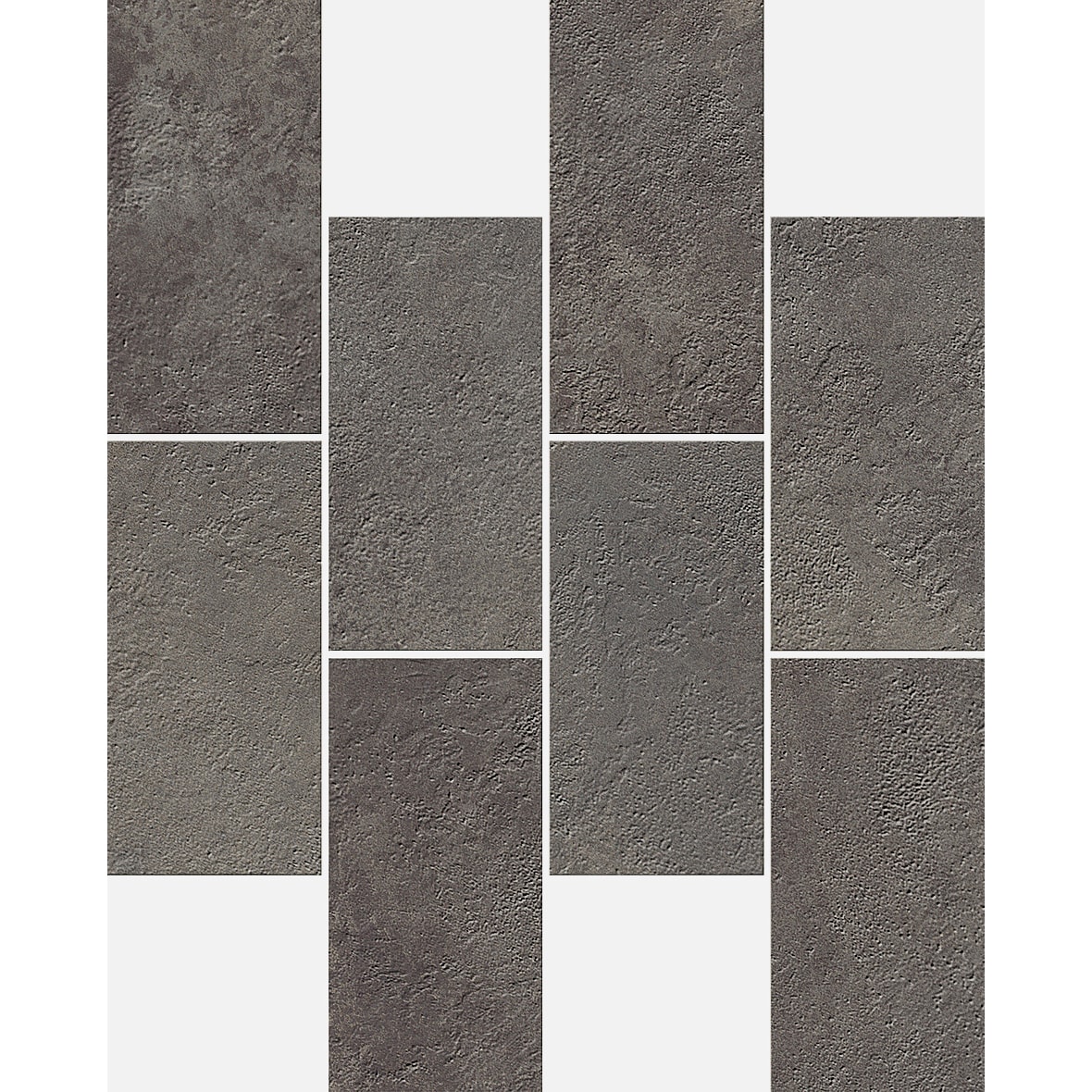 

Декор Italon Миллениум Блэк Минибрик 23,7x29,5 см, Серый