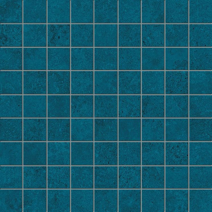 фото Плитка atlas concorde russia drift blu mosaic 31,5x31,5 см