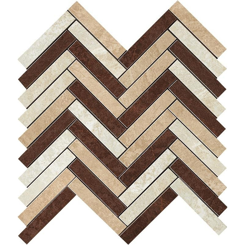 фото Мозаика atlas concorde russia force blend herringbone 29,8x29,3 см