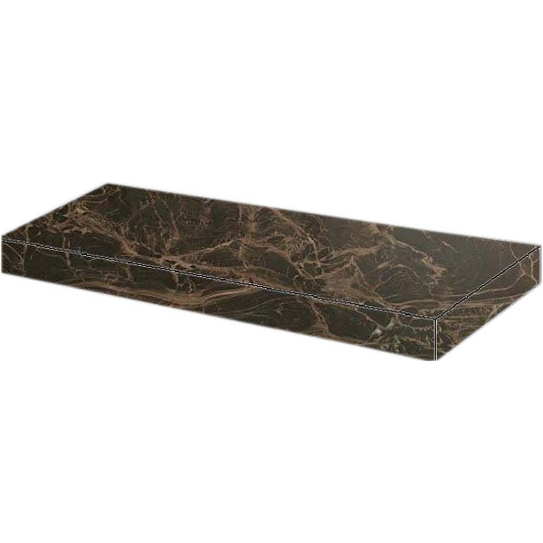 фото Ступень atlas concorde russia supernova marble frappuccino dark угловая 33x60 см