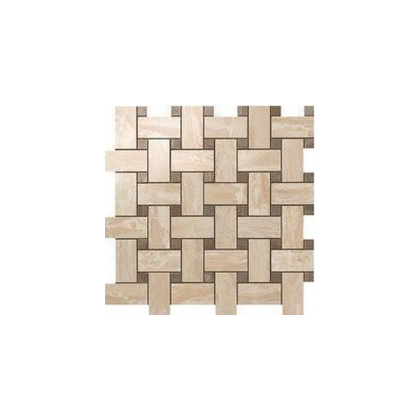 фото Мозаика atlas concorde russia supernova marble woodstone champagne twist 30,5x30,5 см