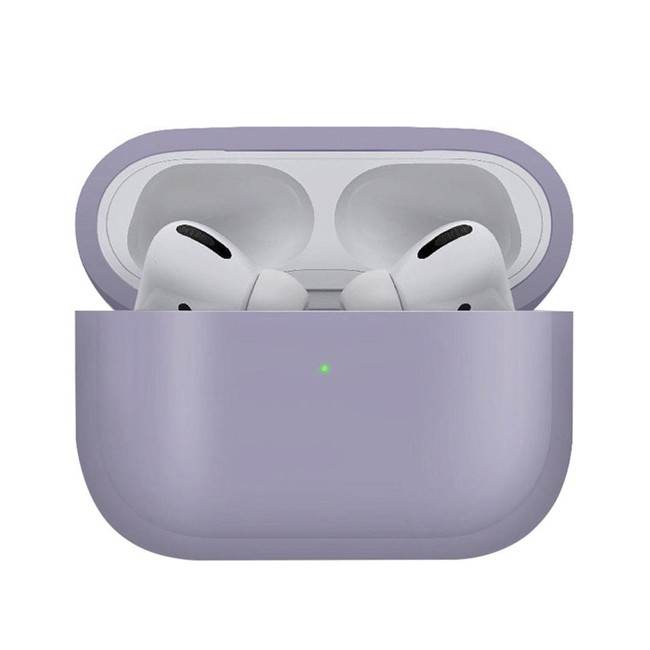 фото Чехол vlp plastic case для apple airpods pro, лавандовый